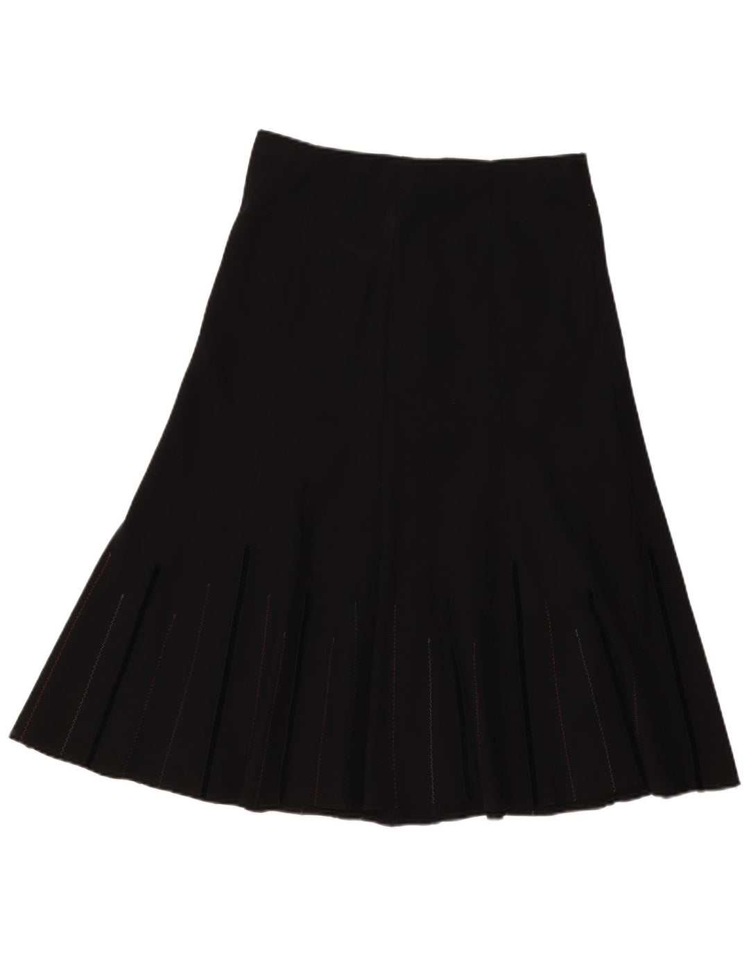 Marks & Spencer Damska spódnica w kształcie litery A UK 12 Medium W32 Czarny poliester