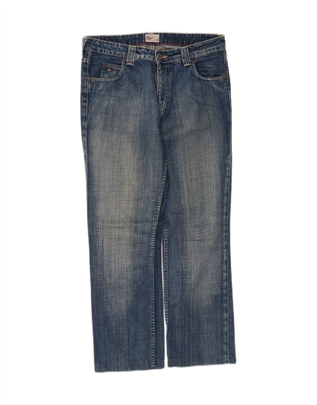 TOMMY HILFIGER Womens Straight Jeans W30 L27 Blue Vintage Tommy Hilfiger and Second-Hand Tommy Hilfiger from Messina Hembry 