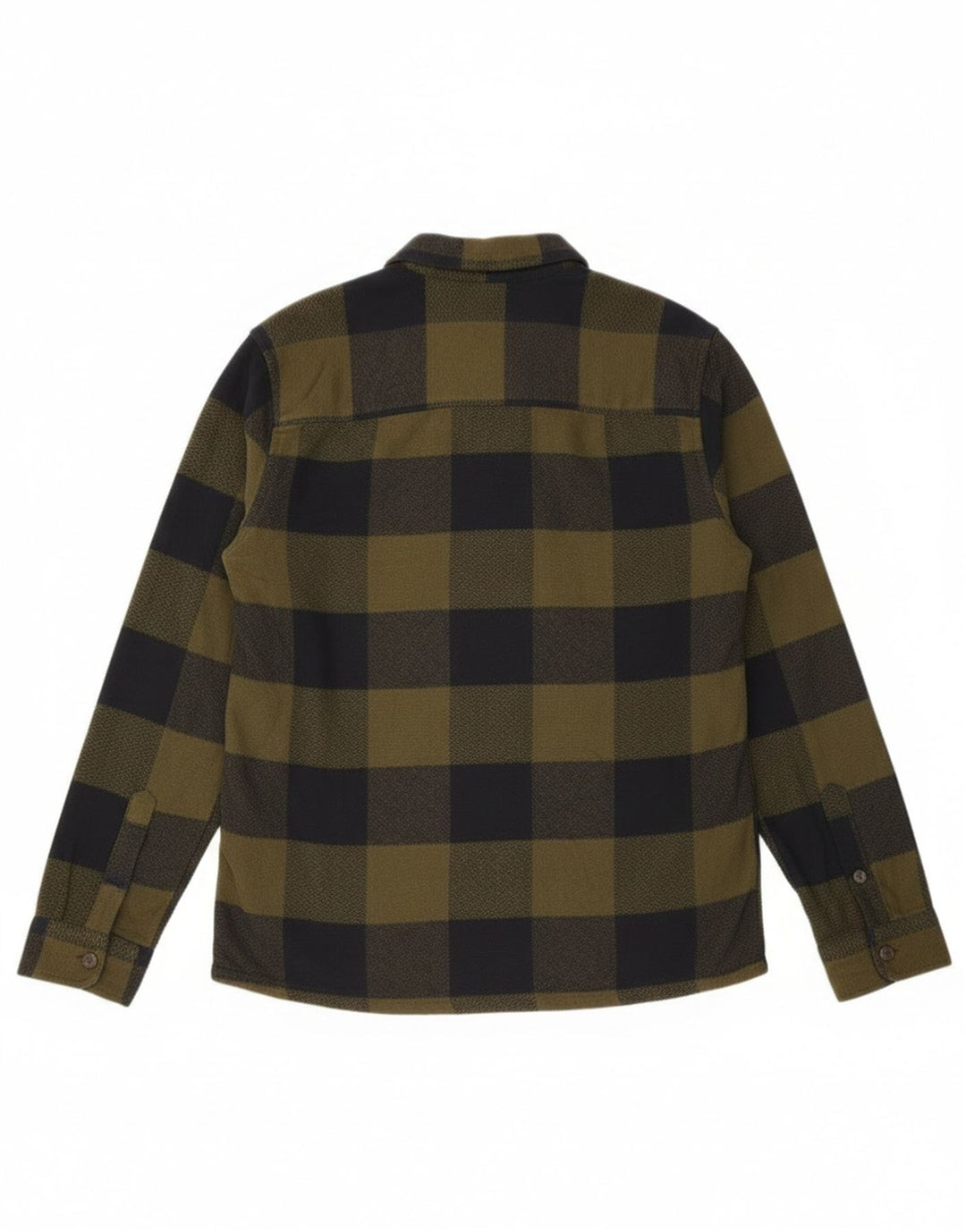 Koszula męska Only & Sons Flanelowa koszula wierzchnia, średnia khaki, bawełniana kratka