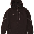 Męski sweter z kapturem i zamkiem ADIDAS, mały, czarny