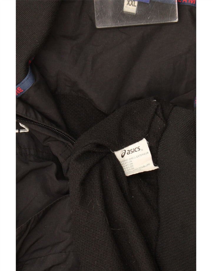 Męska kurtka bomberka Asics UK 44 2XL Czarny nylon