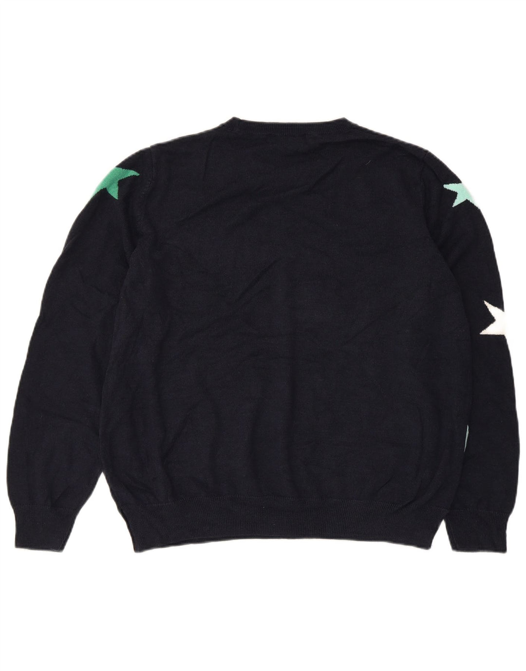 MARKS & SPENCER Damski sweter z dekoltem w łódkę, UK 18 XL, granatowy