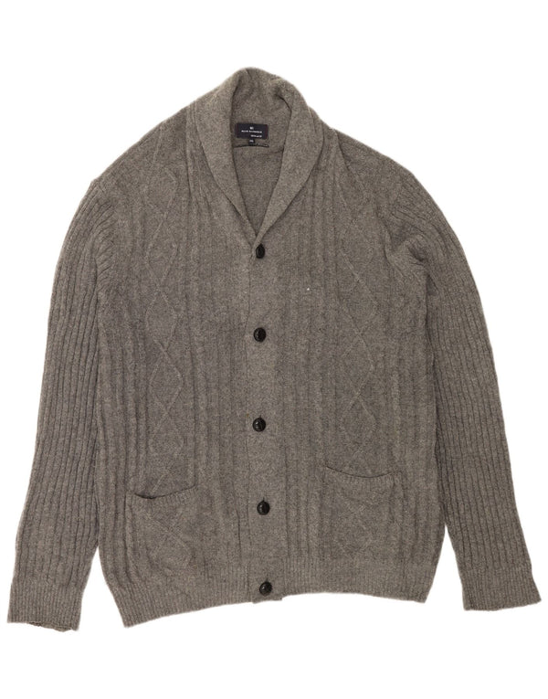 Niebieski sweter męski Marks & Spencer Harbour 2XL, szary, nakrapiany