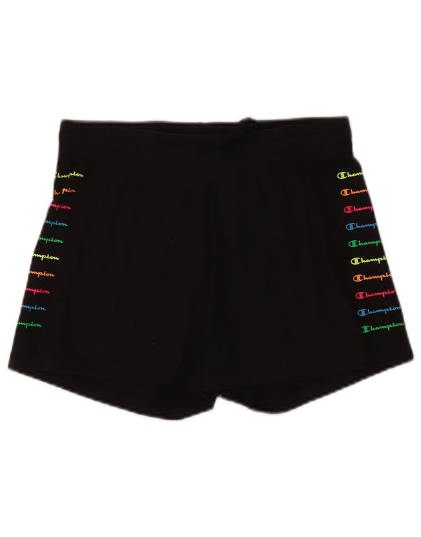 Damskie spodenki sportowe Champion Graphic UK 12 Medium Black