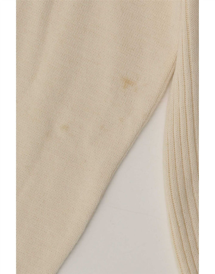 Sweter damski Lucia Cardigan UK 14 Średni złamany biały poliakryl