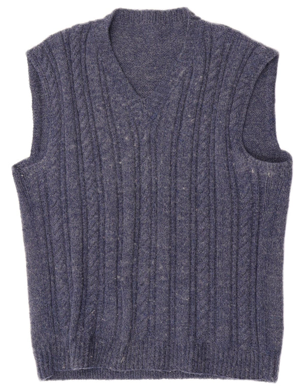 Podkoszulek męski w stylu vintage, kamizelka, średni granat