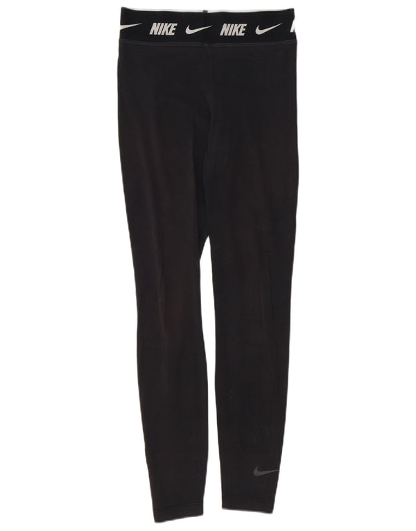 Legginsy damskie Nike UK 6 XS, czarna bawełna