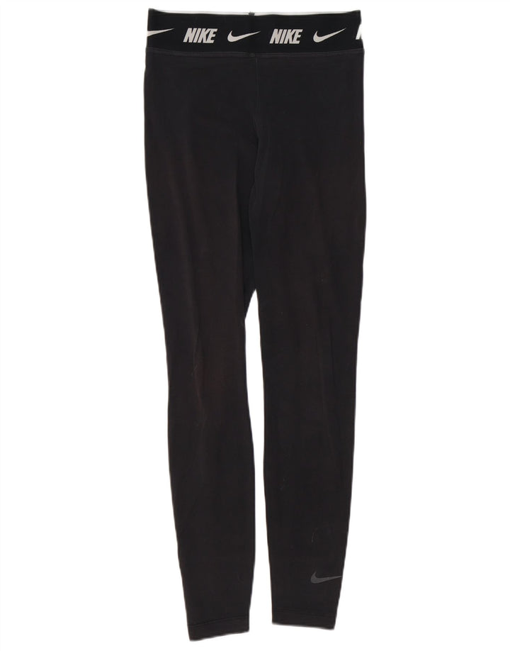 Legginsy damskie Nike UK 6 XS, czarna bawełna