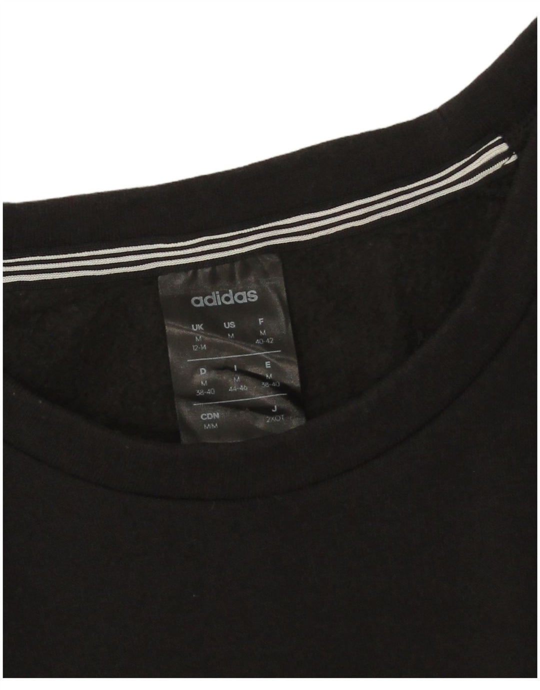 Bluza damska Adidas Jumper UK 12/14 Średnia czarna bawełna