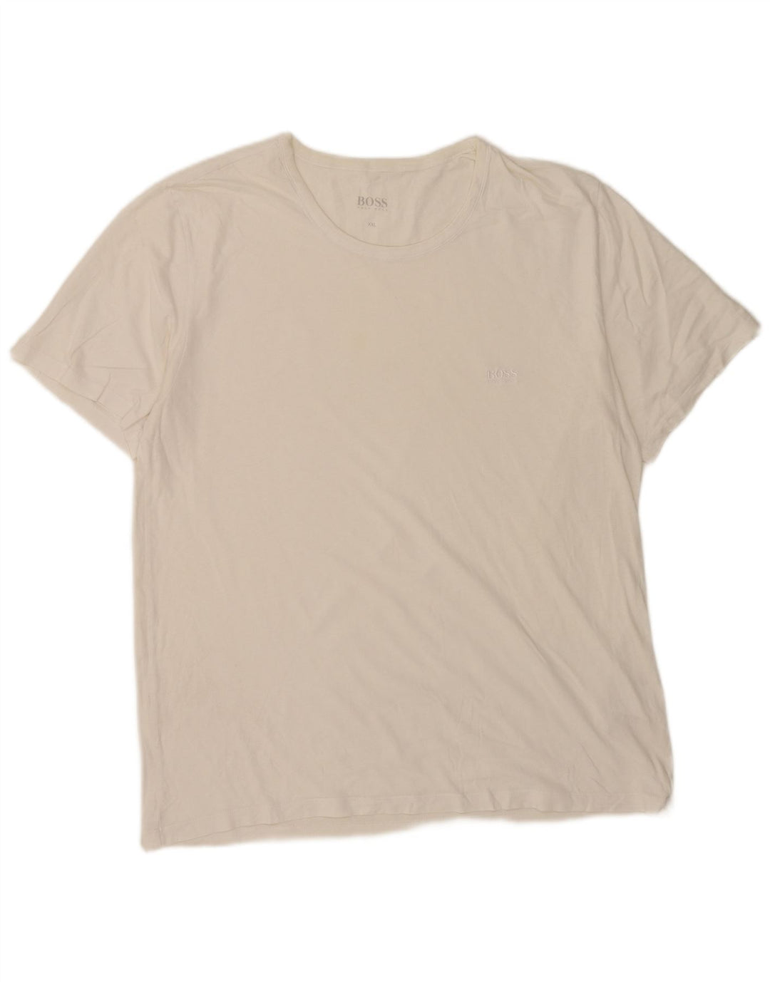 Koszulka męska Hugo Boss Top 2XL Biała bawełna