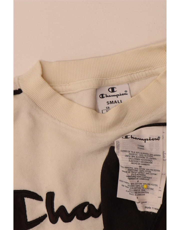 Damska bluza Champion Oversize Graphic Jumper UK 10 Small Black