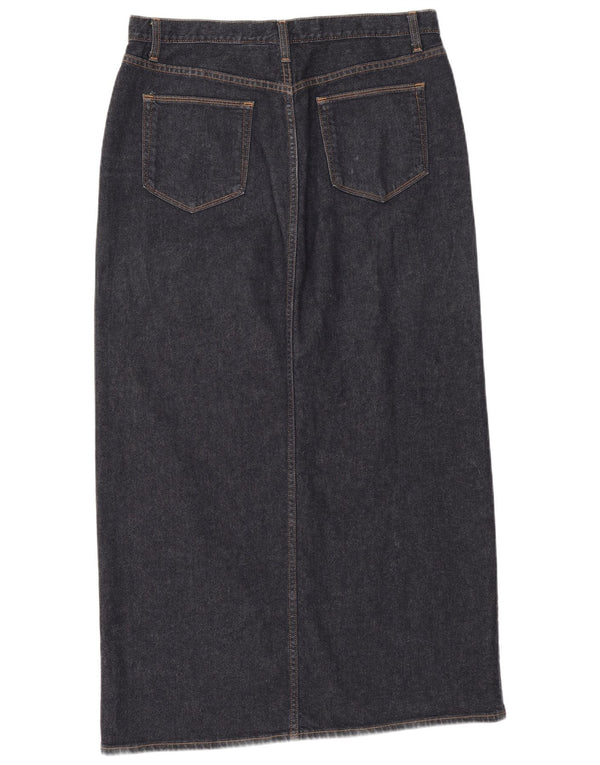 Damska spódnica dżinsowa Gap Maxi US 12 Large W34 Granatowa bawełna