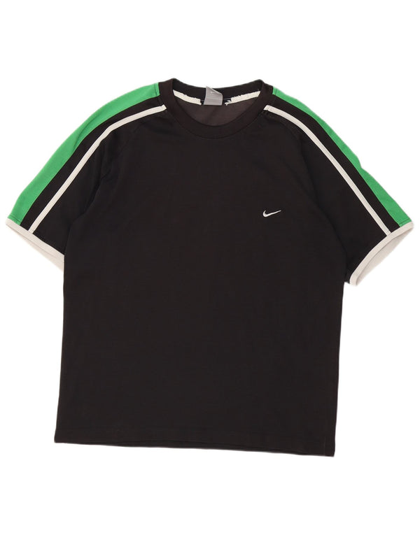 T-shirt męski Nike Top UK 42/44, duży czarny blok kolorów