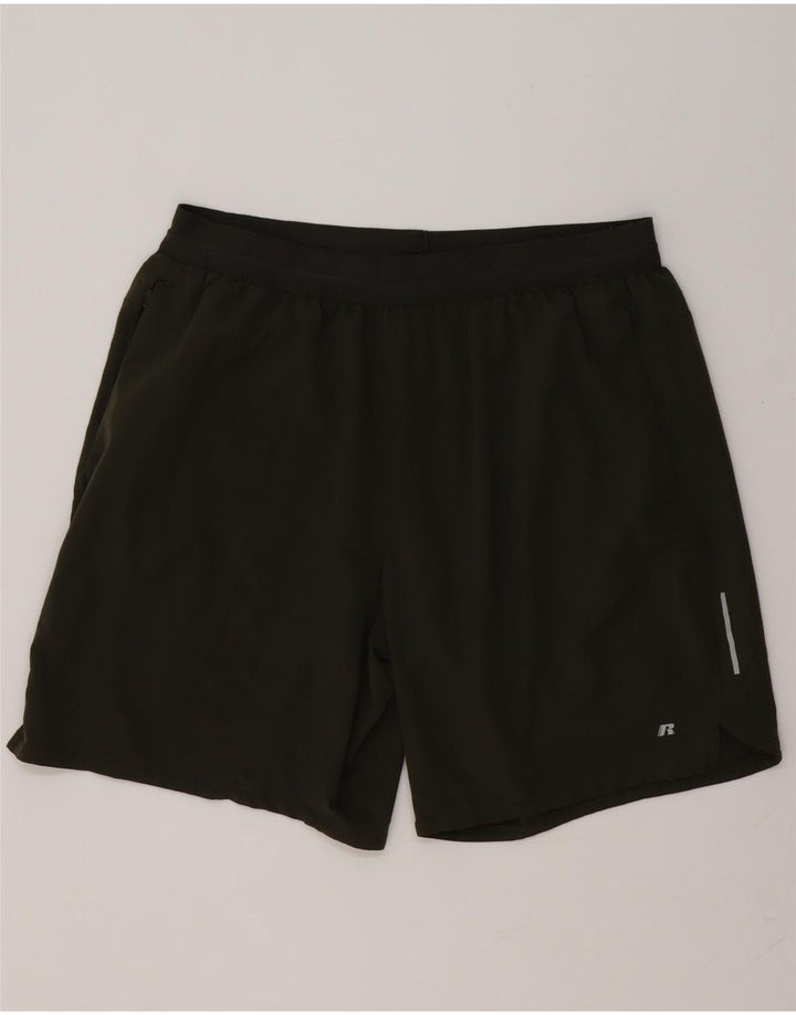 Męskie spodenki sportowe RUSSELL ATHLETIC Dri-Power XL, poliester khaki