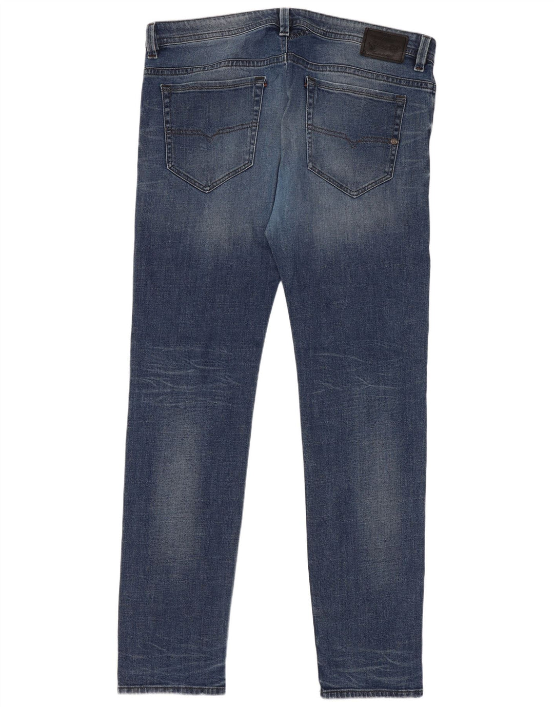 Diesel Męskie Thavar Slim Jeans W38 L34 Niebieskie bawełniane