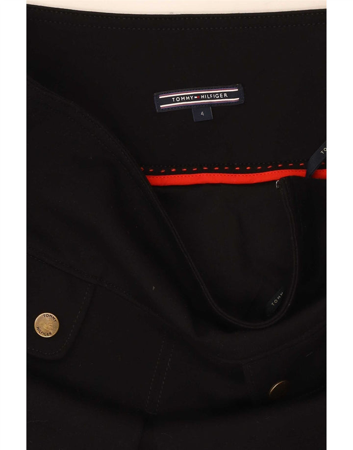 Damska spódniczka mini Tommy Hilfiger US 4 Small W26 Czarna wiskoza