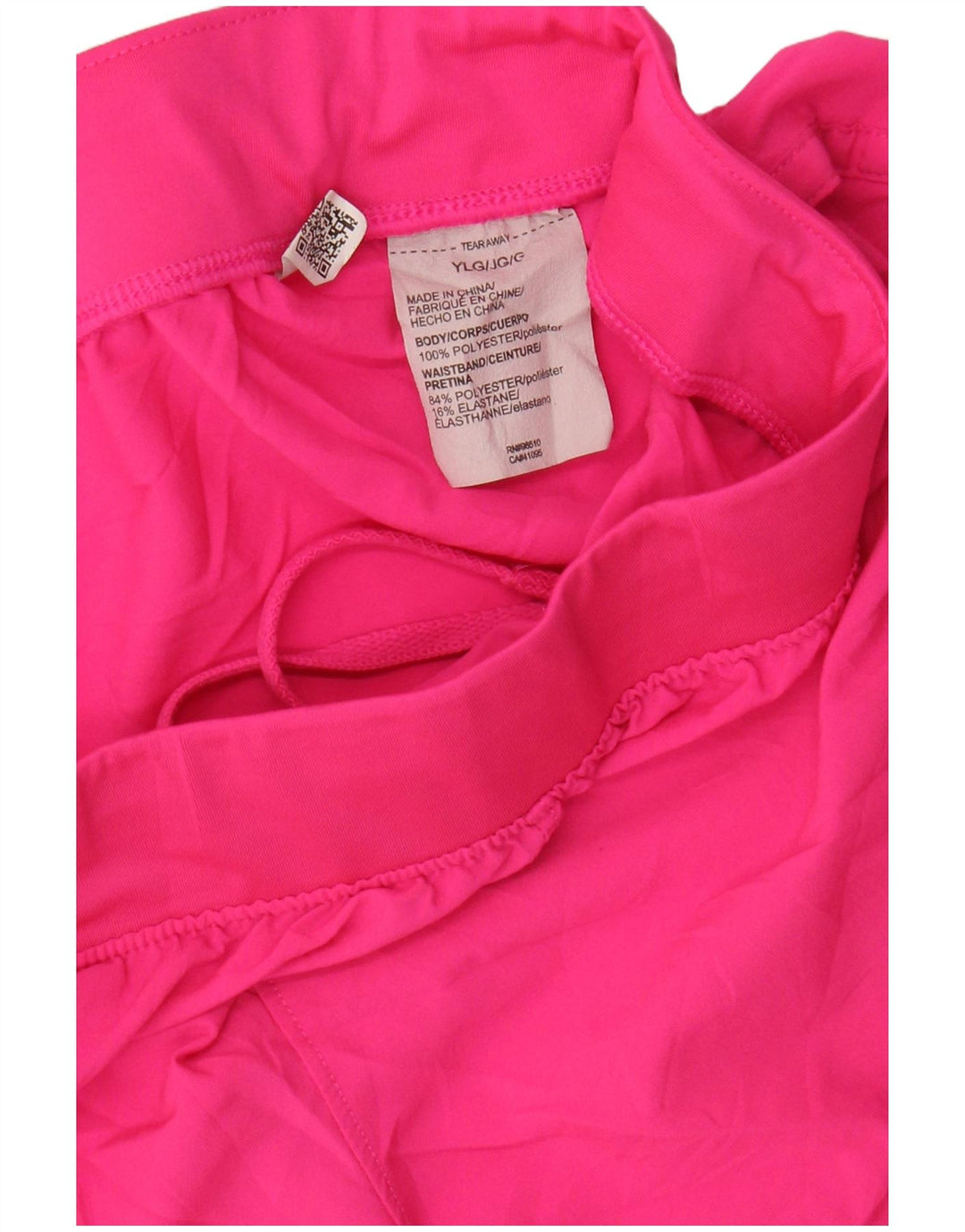 Dziewczęce spodenki sportowe UNDER ARMOUR 11-12 lat, duże, różowe, poliestrowe