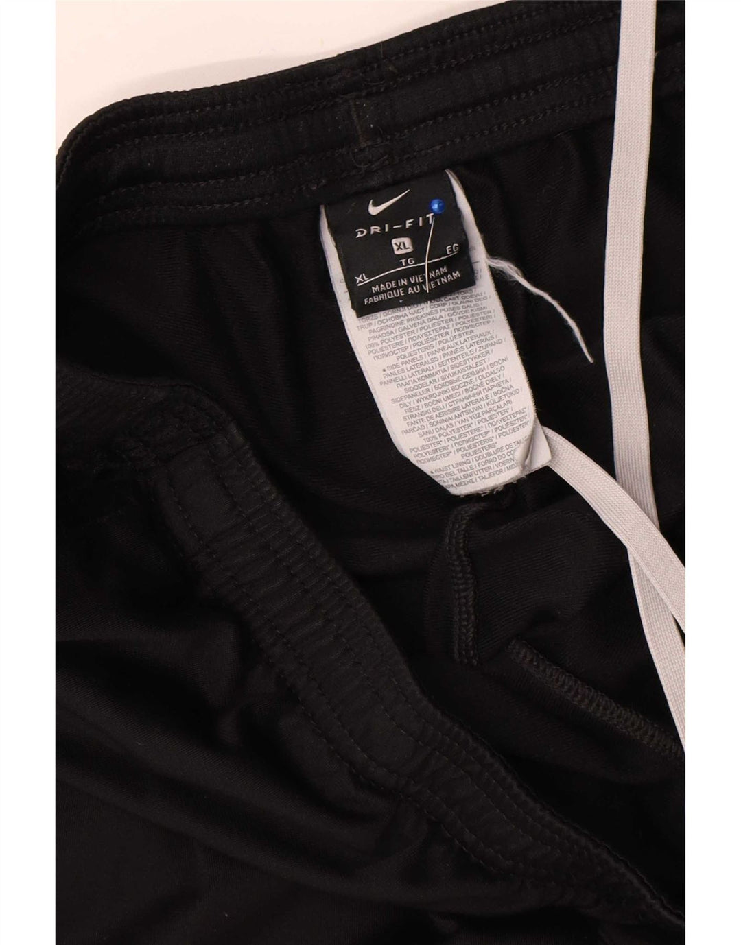 Męskie spodnie dresowe Nike XL, czarne, poliestrowe