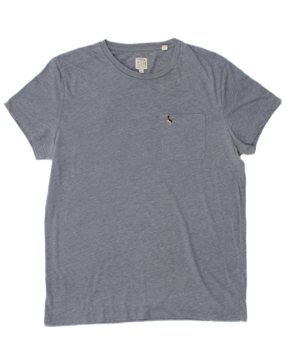 Męski T-shirt JACK WILLS Średni niebieski nakrapiany