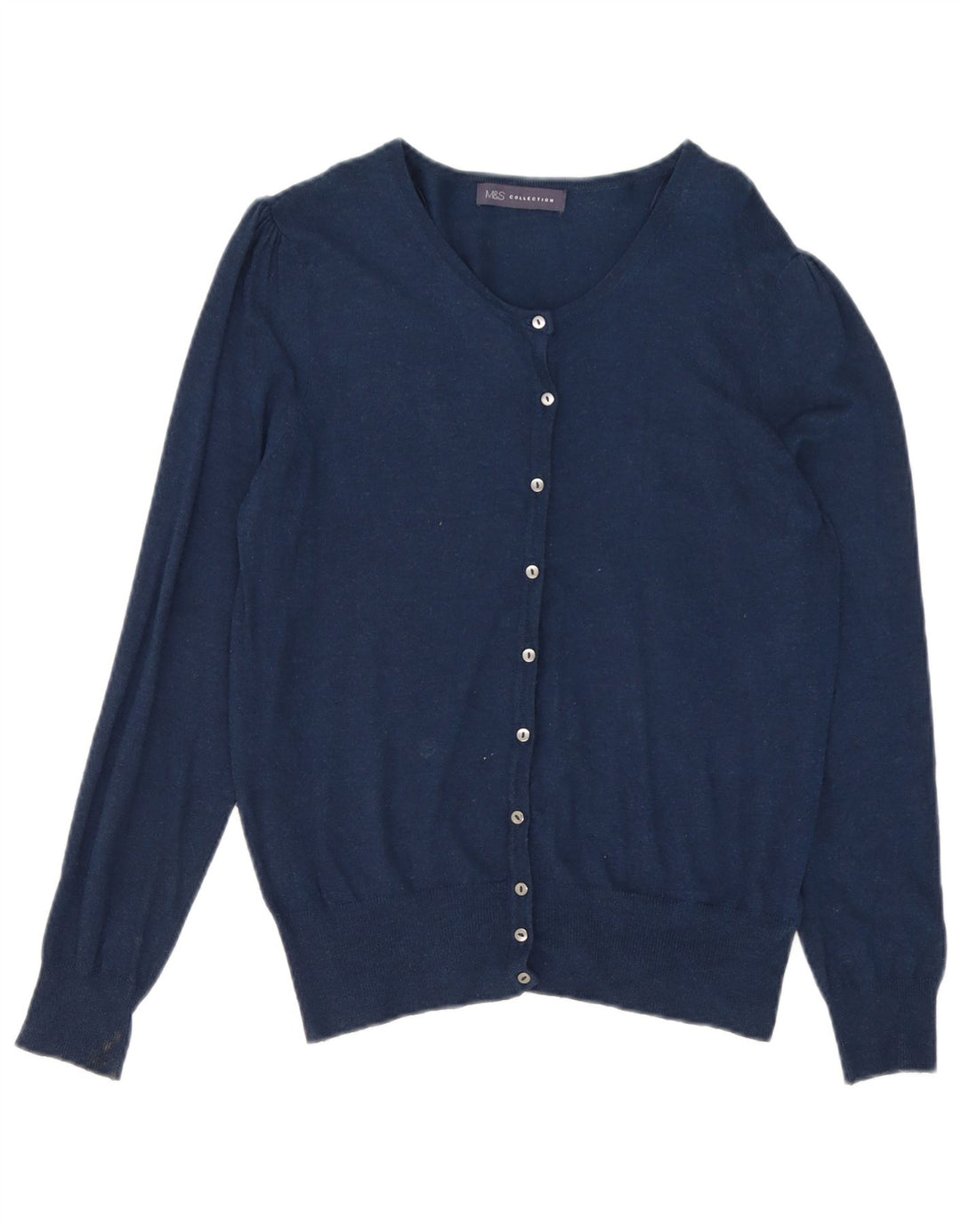 Sweter damski Marks & Spencer UK 12, średni granatowy, wiskoza