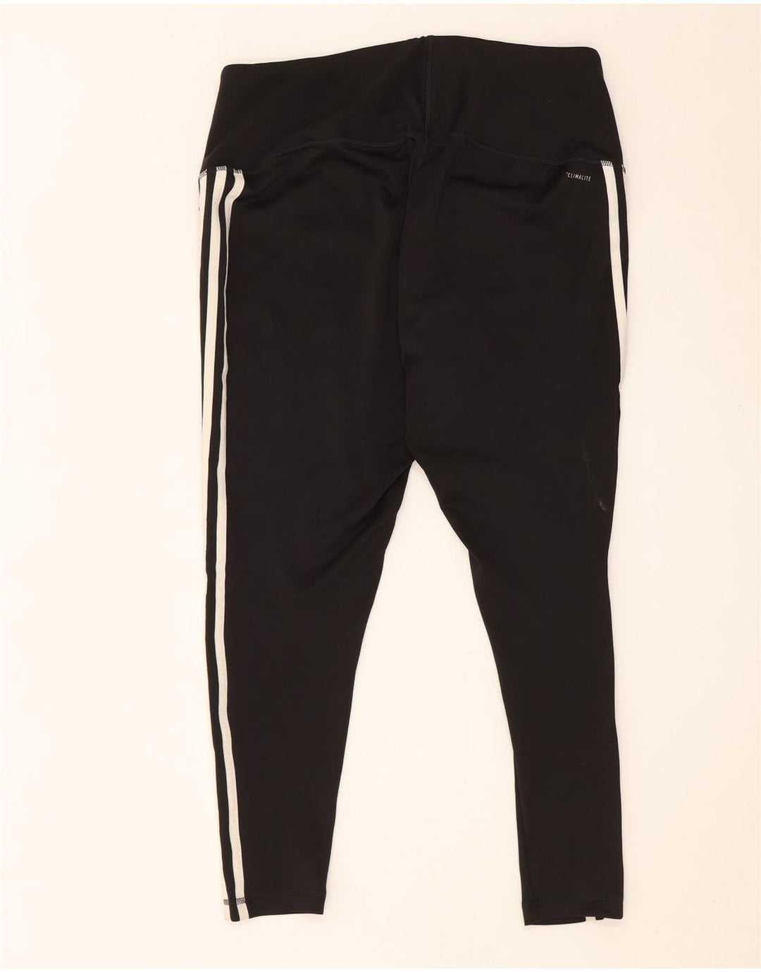 Damskie legginsy Adidas Climalite Crop UK 20/22 XL Czarny poliester