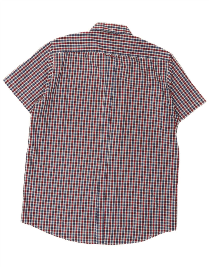 Męska koszula z krótkim rękawem Ben Sherman XL, wielobarwna kratka