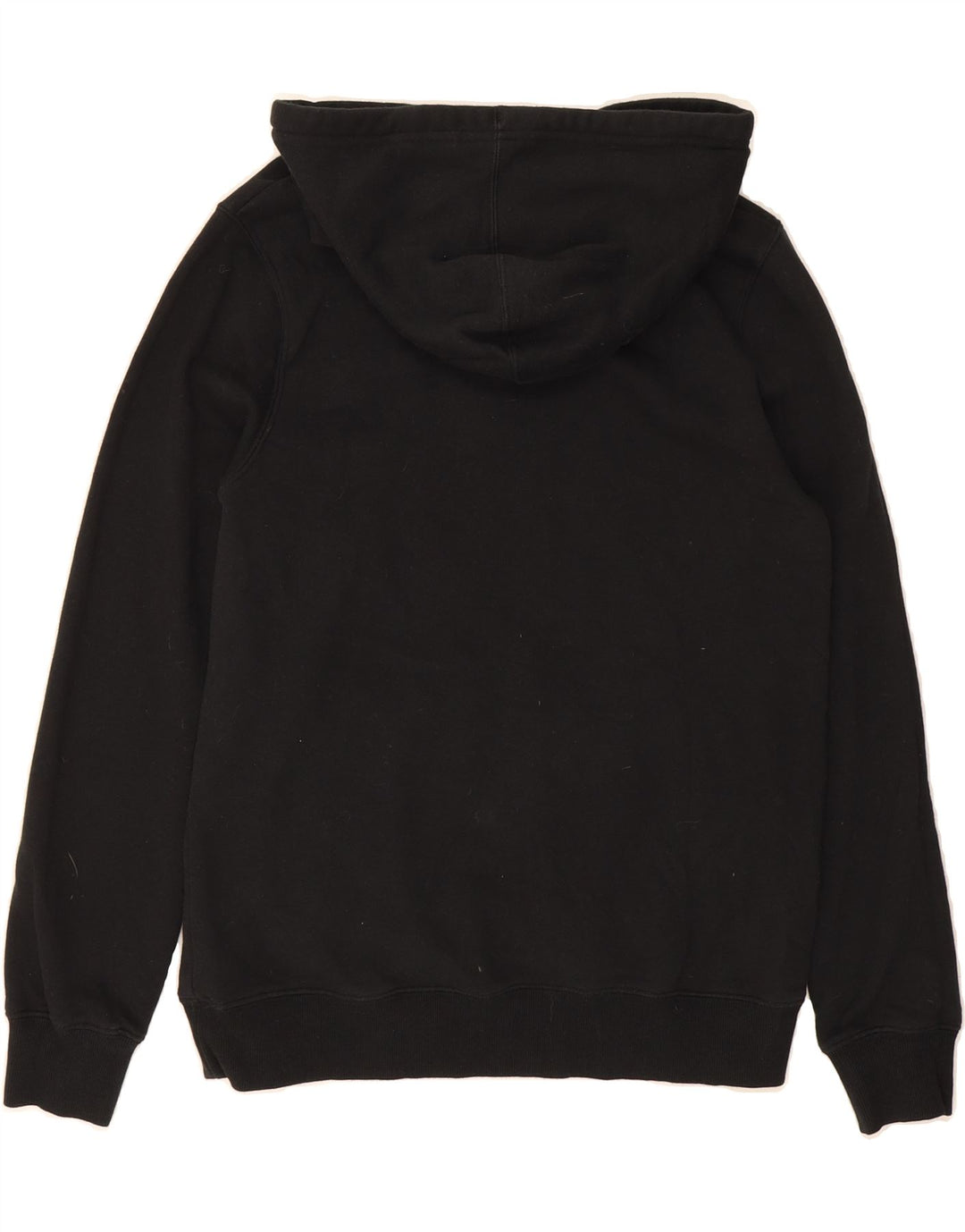 CONVERSE Womens Hoodie Jumper UK 14 Medium Black Cotton Vintage Converse and Second-Hand Converse from Messina Hembry 