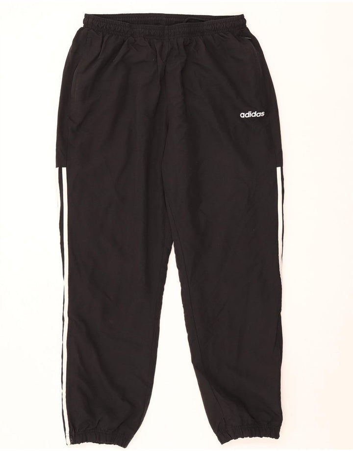 Adidas Męskie spodnie dresowe Joggery Średni czarny poliester