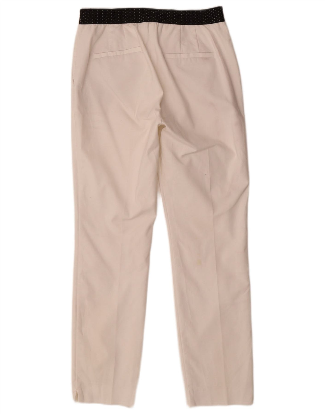 Damskie proste spodnie chino ZARA, średnie W28 L27, białe