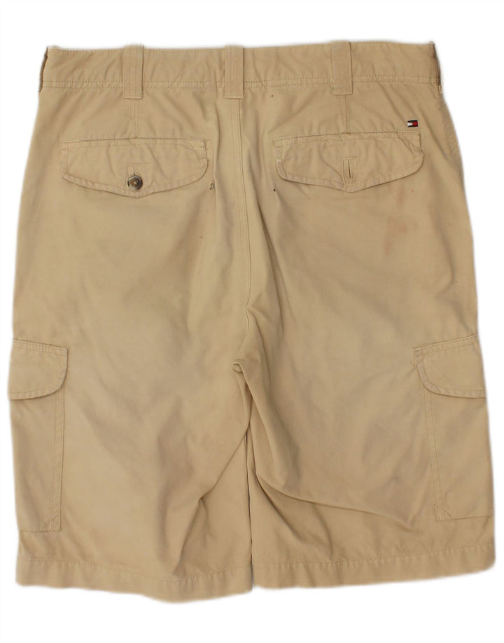 Męskie spodenki cargo Tommy Hilfiger W30, średnia bawełna khaki