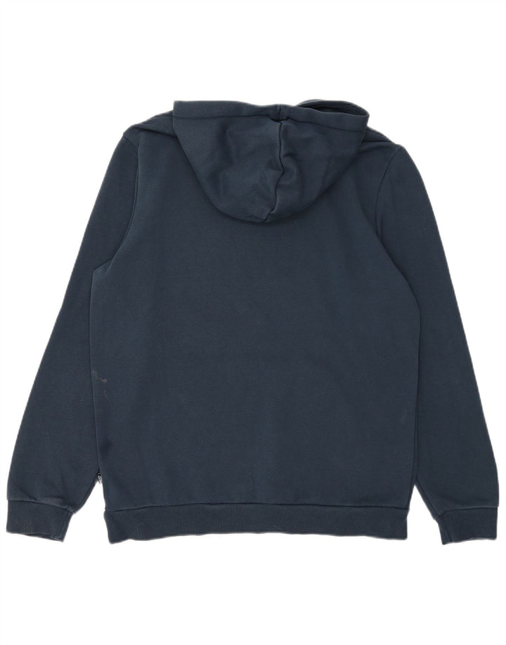 Męski sweter z kapturem Puma Graphic, średni niebieski
