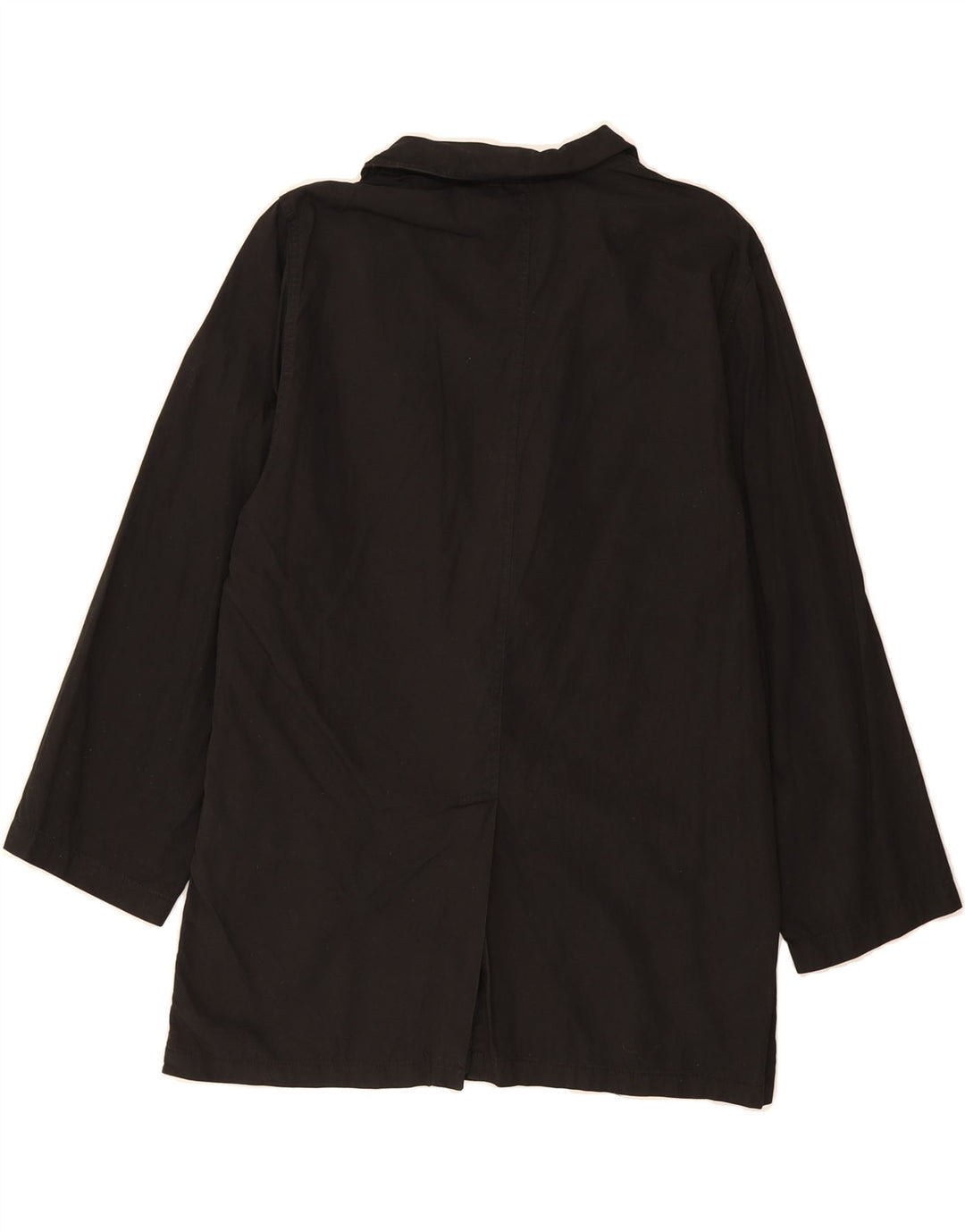 DONNA ENRICA Womens 2 Button Blazer Jacket EU 44 XL Black Cotton Vintage Donna Enrica and Second-Hand Donna Enrica from Messina Hembry 