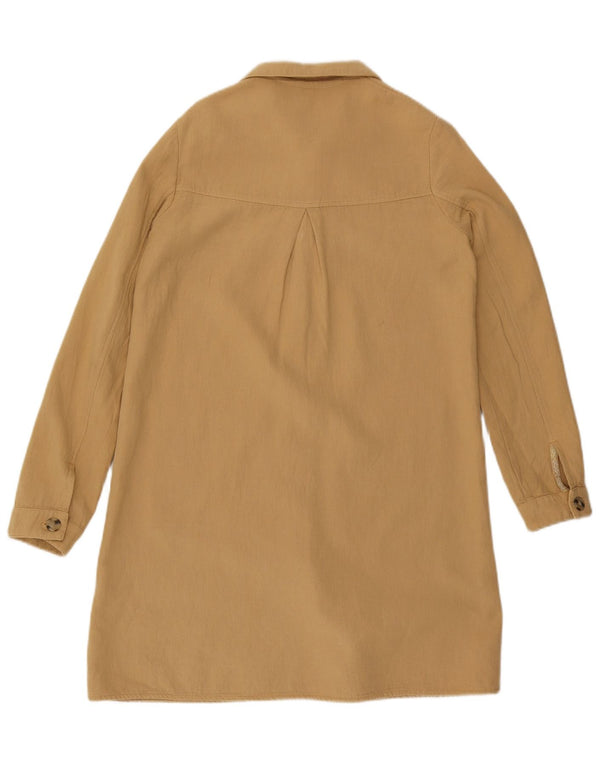 Damski płaszcz oversize Zara UK 6 XS, beżowy