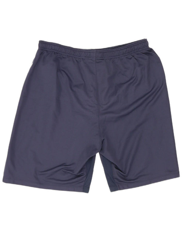 Męskie spodenki sportowe Nike Dri Fit XL, granatowe, poliestrowe