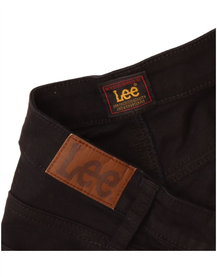 Damskie spodenki jeansowe Lee US 12 Large W32, czarne, bawełniane