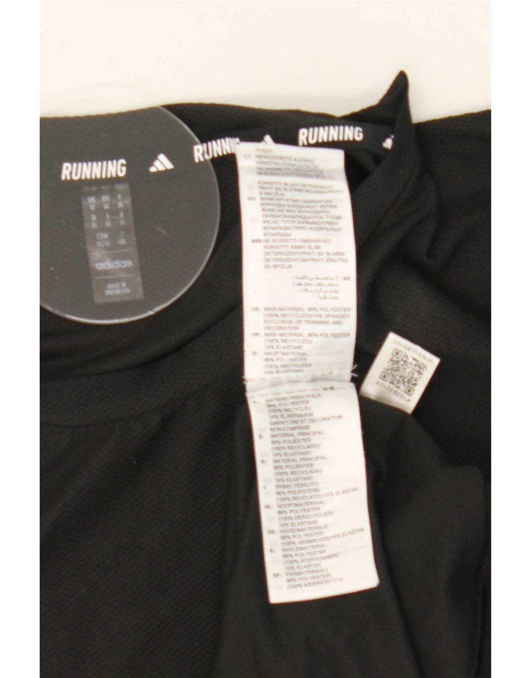 Adidas Męska koszulka Top XL Czarny poliester