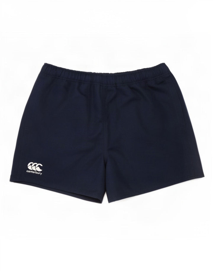 Męskie spodenki sportowe Canterbury XL, granatowe, poliestrowe