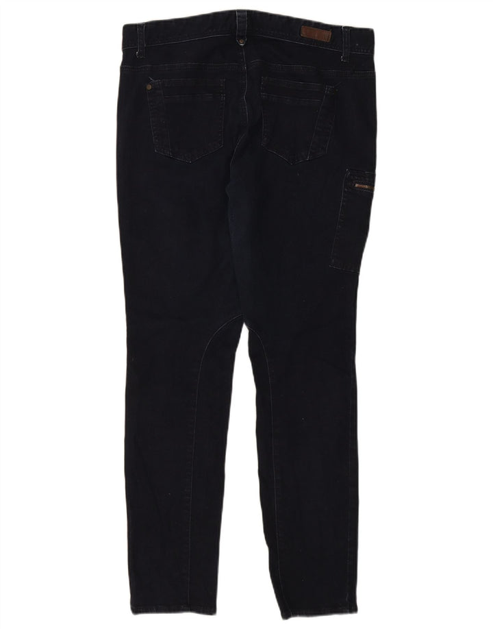 Damskie jeansy cargo Tommy Hilfiger US 12 Large W34 L30 Granatowa bawełna