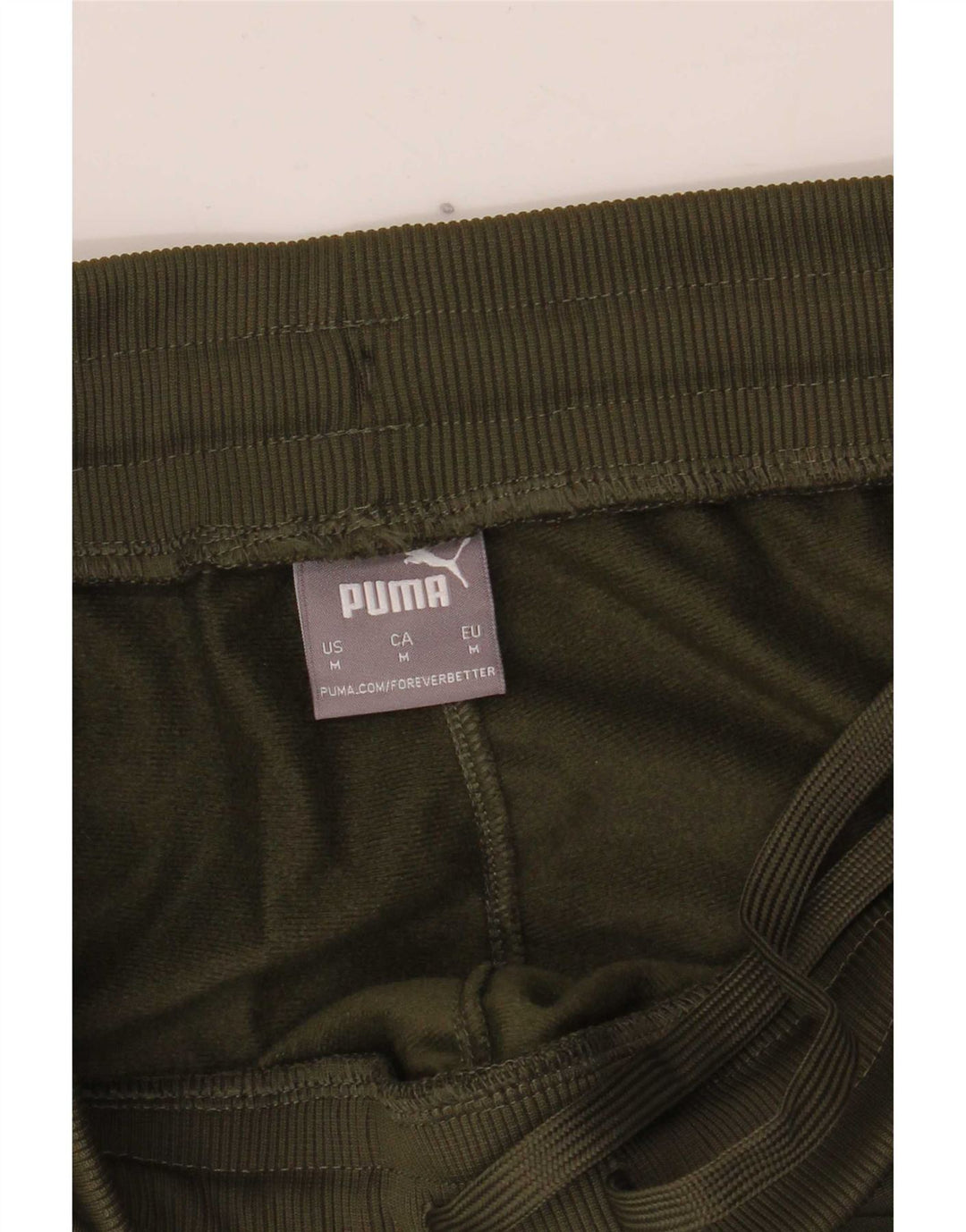Męskie spodnie dresowe Puma Joggery, średni khaki, poliester