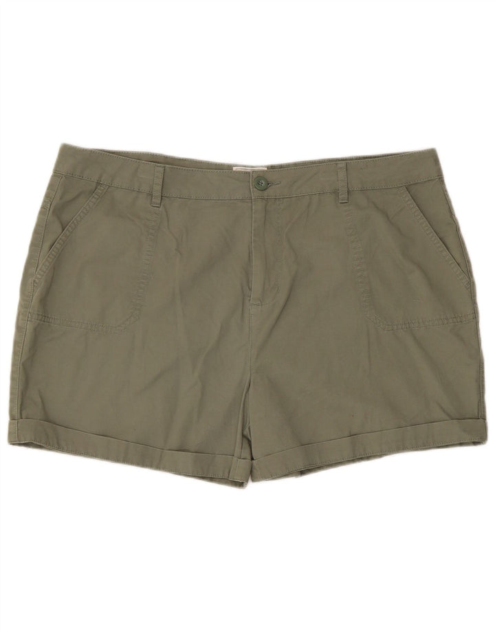 Damskie spodenki cargo Mountain Warehouse W38 XL, bawełna khaki