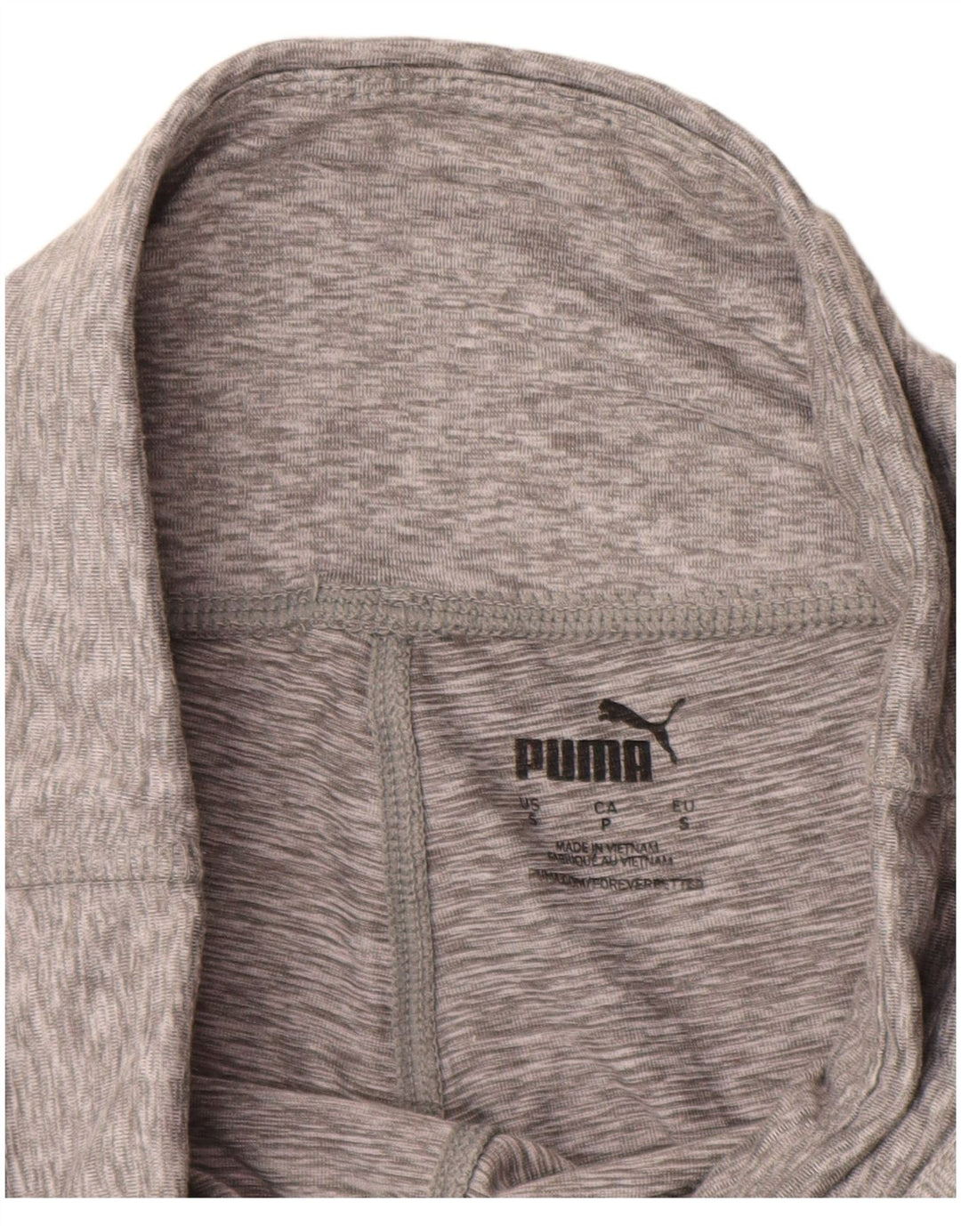 Damskie spodnie dresowe PUMA Joggers UK 10 Small, szary, nakrapiany poliester