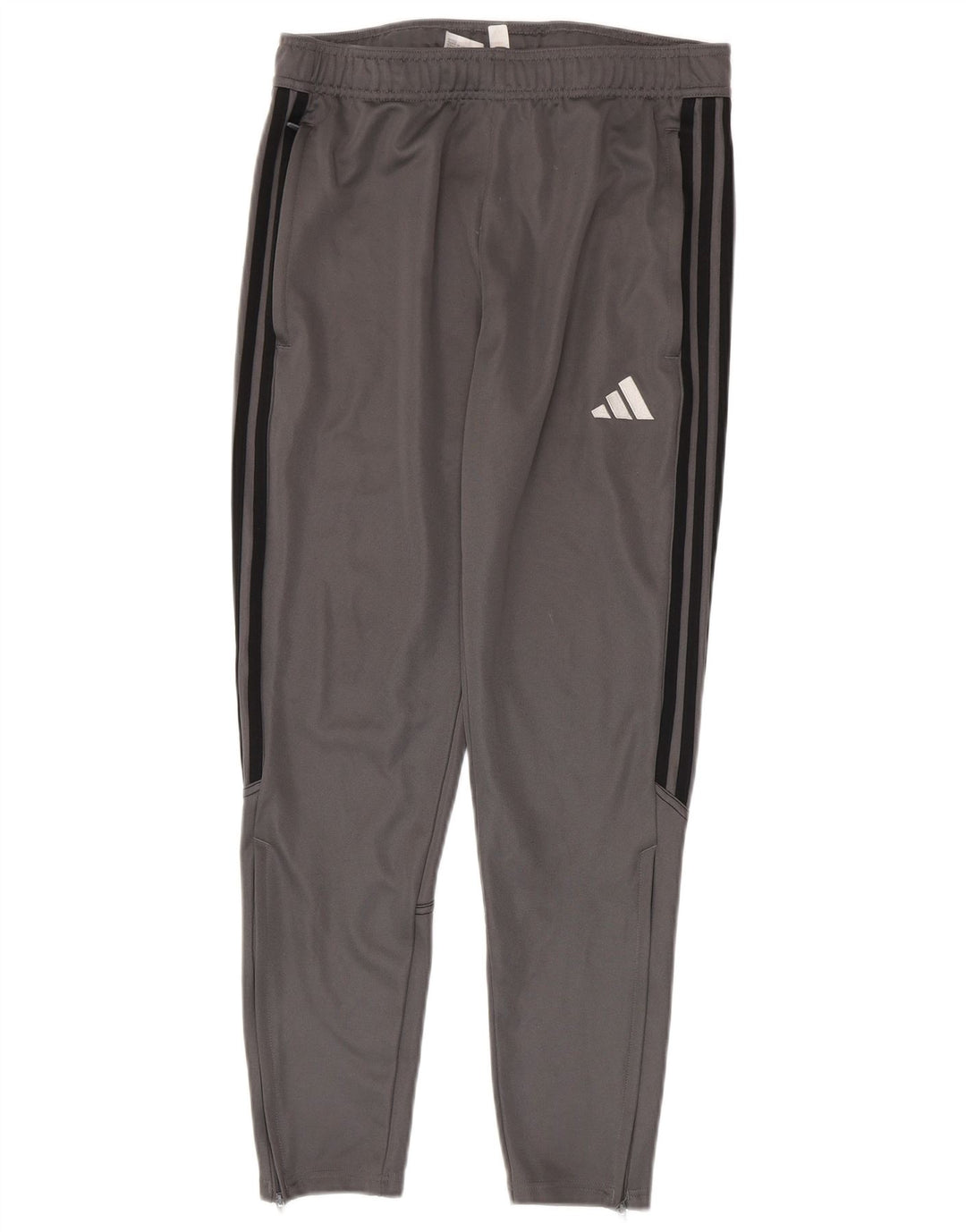 Męskie spodnie dresowe Adidas Aeroready, średnioszary, poliestrowy
