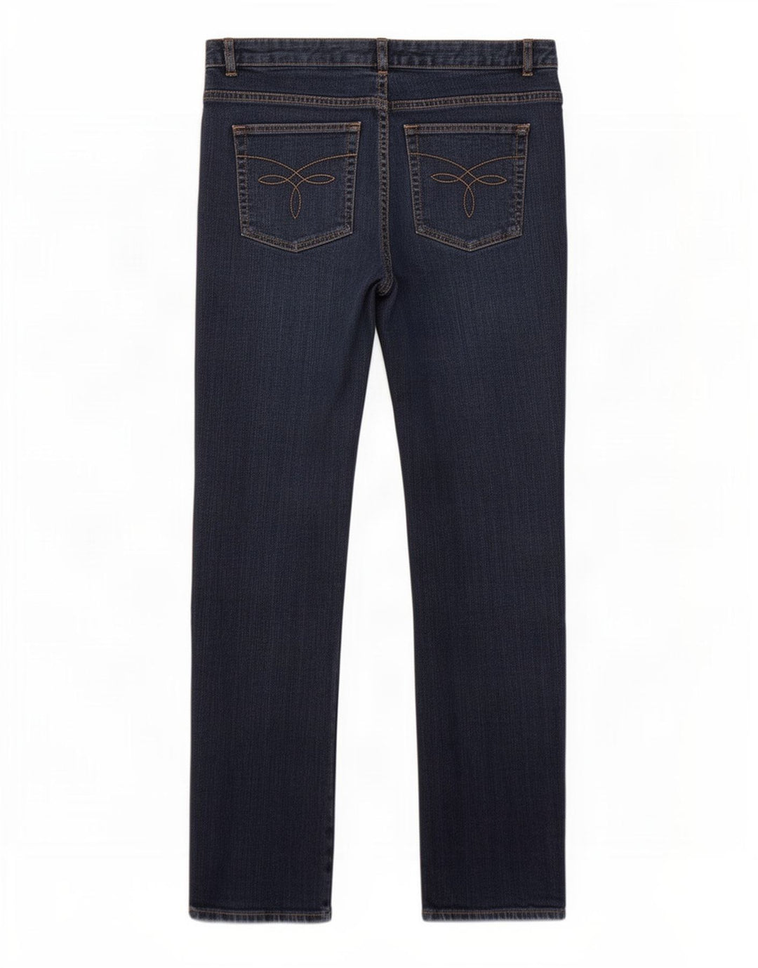 Damskie proste dżinsy Chaps US 12 Large W36 L32 Granatowa bawełna