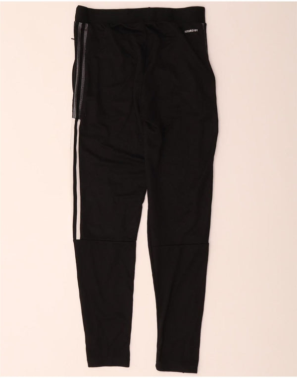 Męskie spodnie dresowe Adidas Aeroready, małe, czarne, poliestrowe
