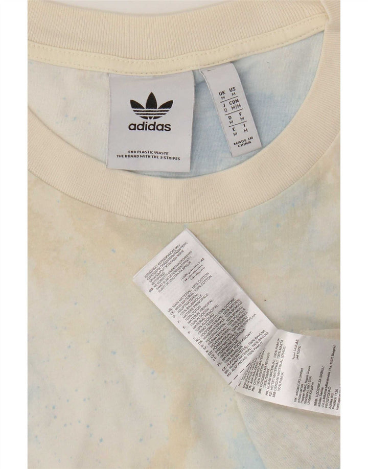 Adidas Męska koszulka Top Medium Multicolored Tie Dye Cotton