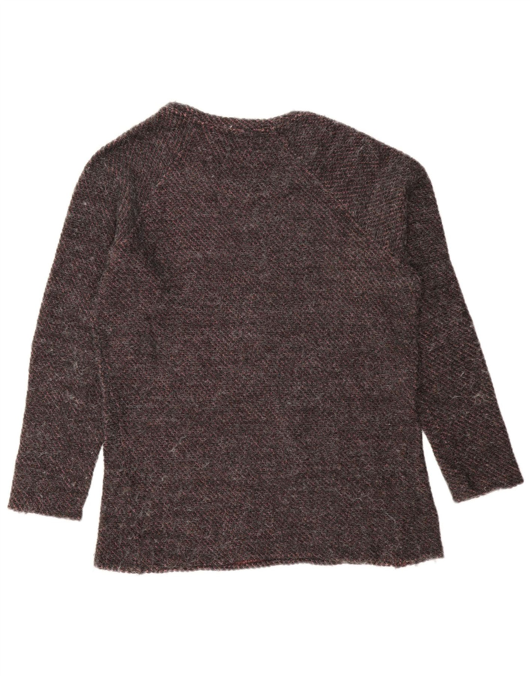Męski sweter Zara z dekoltem w łódkę Średni szary akryl w paski