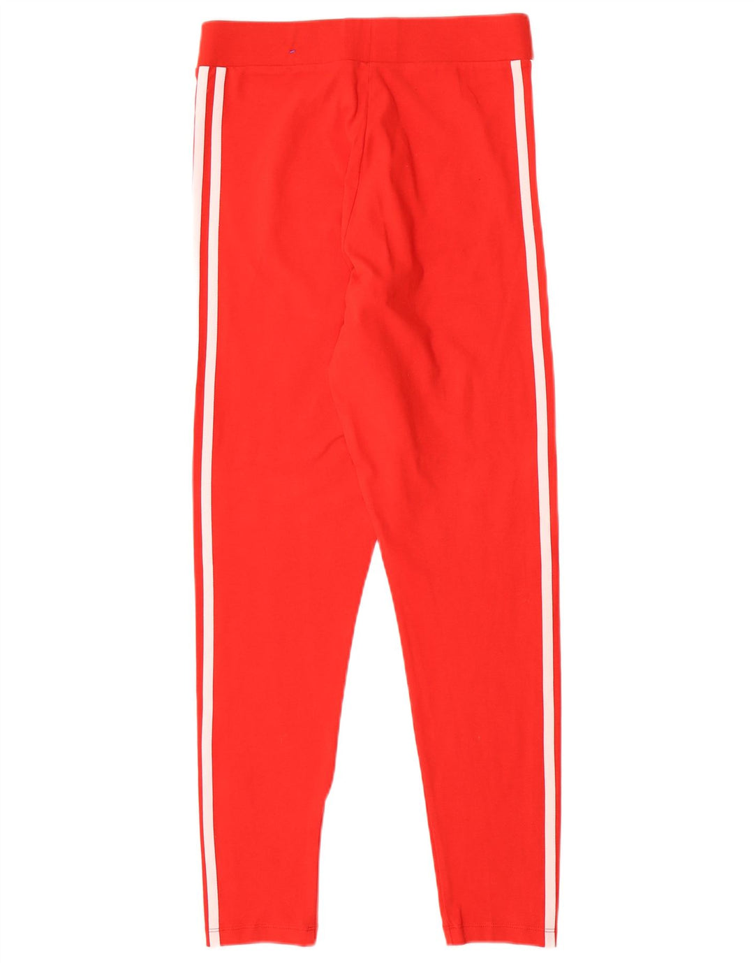 Damskie legginsy Adidas UK 14 Średnio czerwone, bawełniane