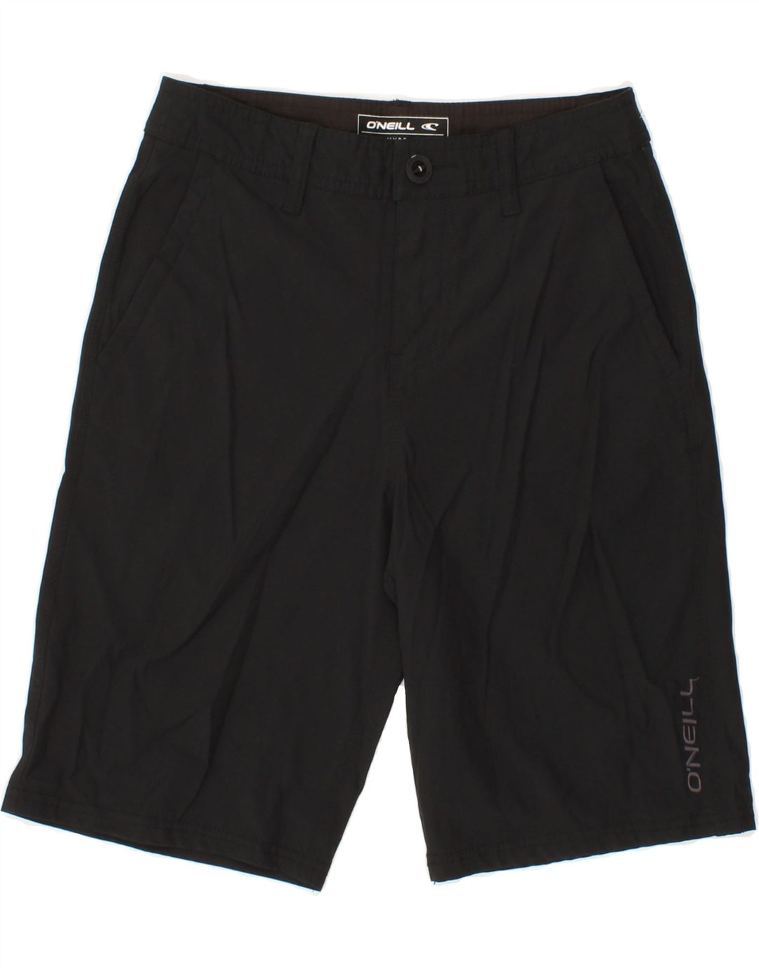 O'NEILL Womens Chino Shorts W27 Small Black Polyester Vintage O'Neill and Second-Hand O'Neill from Messina Hembry 