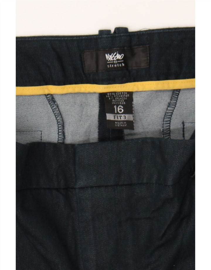 MOSSIMO Womens Casual Shorts US 16 2XL W36 Navy Blue Cotton Vintage Mossimo and Second-Hand Mossimo from Messina Hembry 