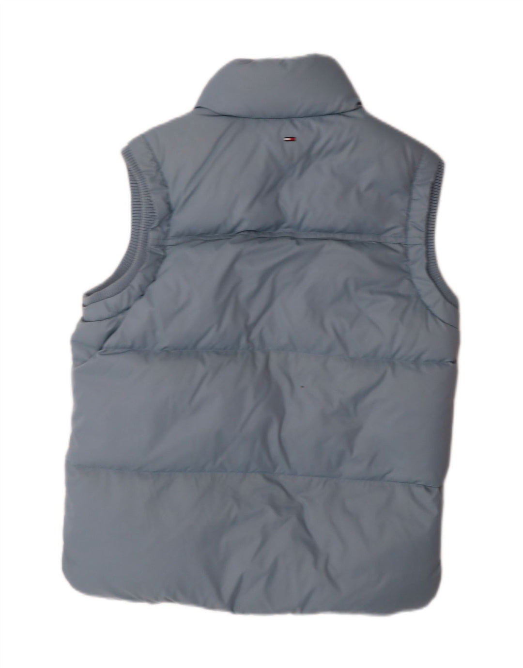 TOMMY HILFIGER Mens Padded Gilet UK 36 Small Blue Polyester